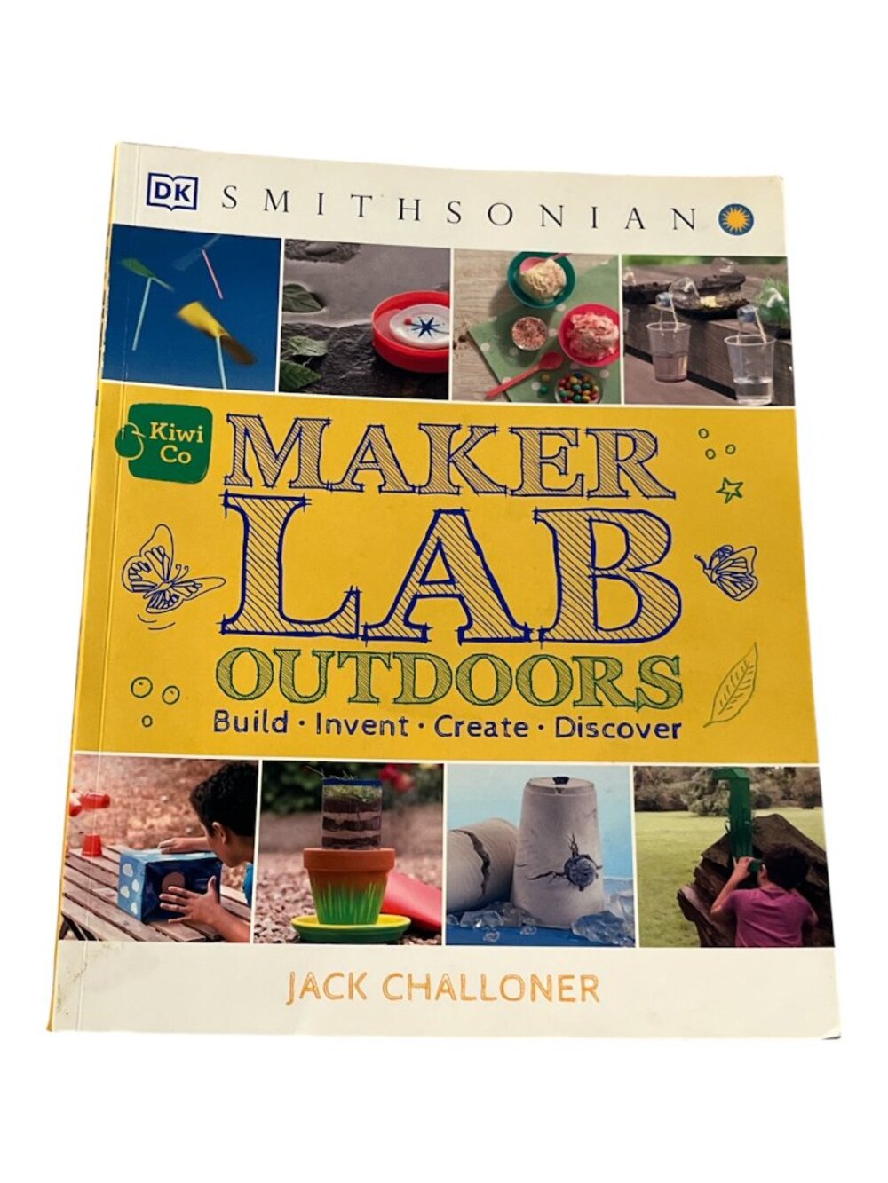 BOOK Maker Lab Outdoors Build 25 Projects Invent Create Discover Smithsonian DK